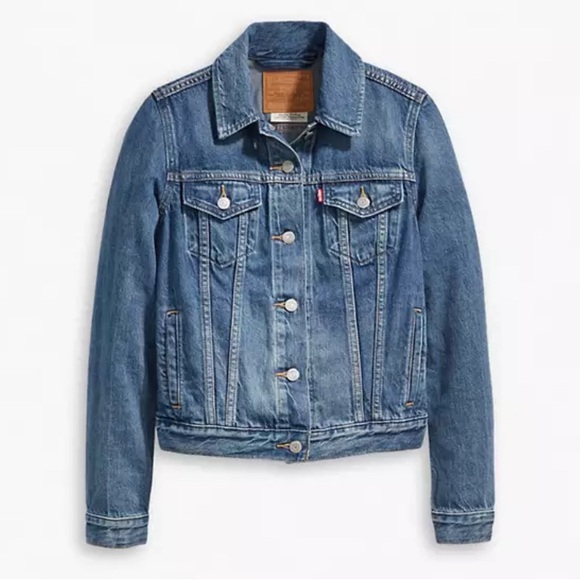 Levi’s 100% Cotton Vintage Fit Denim Trucker Jacket - Picture 2 of 9